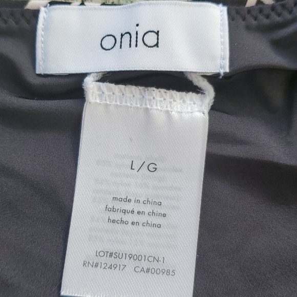 𝅺ONIA SABRINA HIGH WAIST GEO BIKINI BOTTOMS NWT - Picture 10 of 10